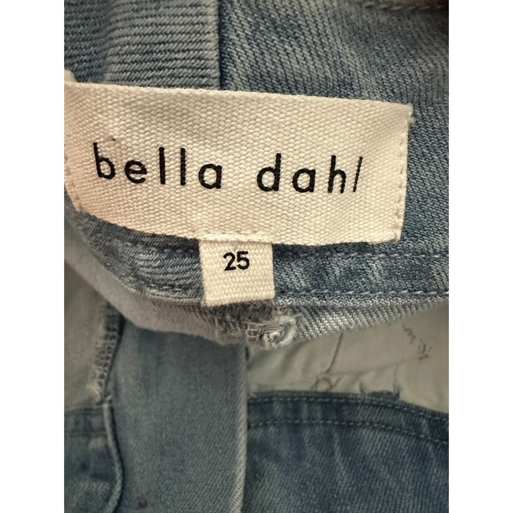 bella dahl Indigo Tencel Cotton Stretch Skirt Ocean Mist Size 25 - Picture 8 of 11